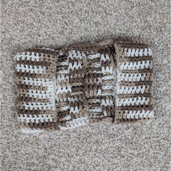 Handmade Crochet Swiffer Cover - Chocolate Milk Reusable Mop Pad Washable Refill - Picture 4 of 4